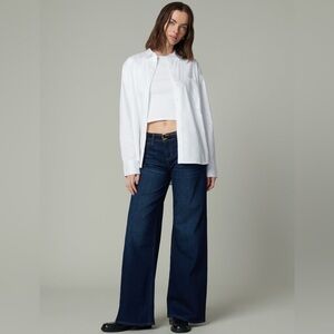 Joe’s Jeans The Lou Lou Low Rise Wide Leg Jeans